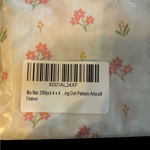 Quilting Misc 4” x 4” print Quilting Squares “Flic-Flac” 200 pcs. NIP - Picture 3 of 4